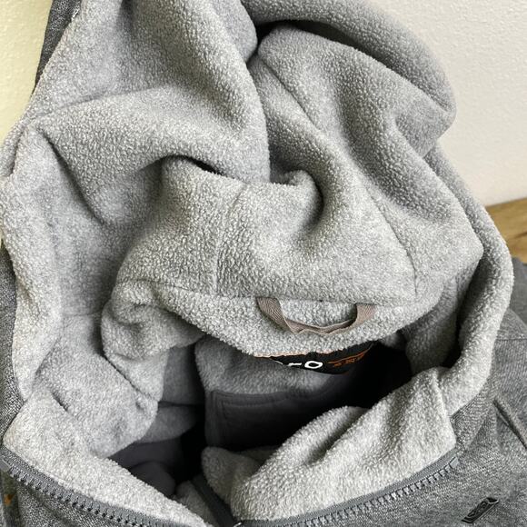 Ororo Hoodie Sweatshirt Mens 2XL Gray Full Zip Outdoors Lined NO BATTERY - Picture 9 of 11